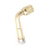 Metal Dust  , sy Installation, 90 Degree Brass Tyre Valve Extension for Auto Car Tire Maintenance
