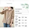 Women's Artistic Retro Embroidered Cotton Linen Shirt - Loose Casual Top for Spring 2026 Arrival