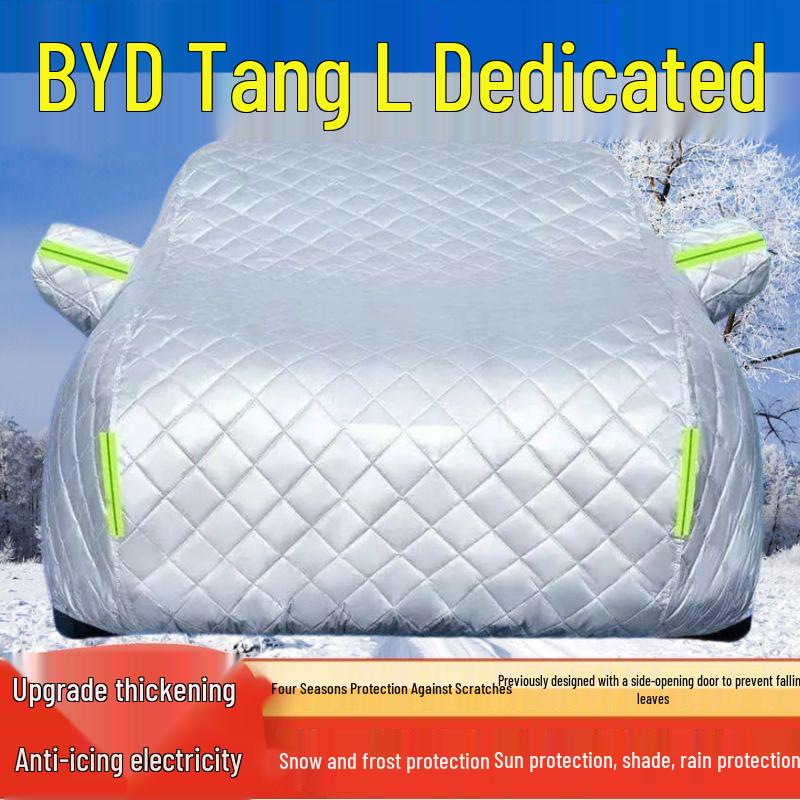 

BYD Tang L 2025 SUV Car Cover: Sun, Rain, Snow, Frost, Ice, Hail Protection for Seven-Seater BYD Tang L