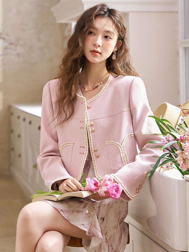 Mishow Coat for Women 2024 New Stylish Elegance Temperament Loose Commuter Office Lady Female Jacket MXD14W0313