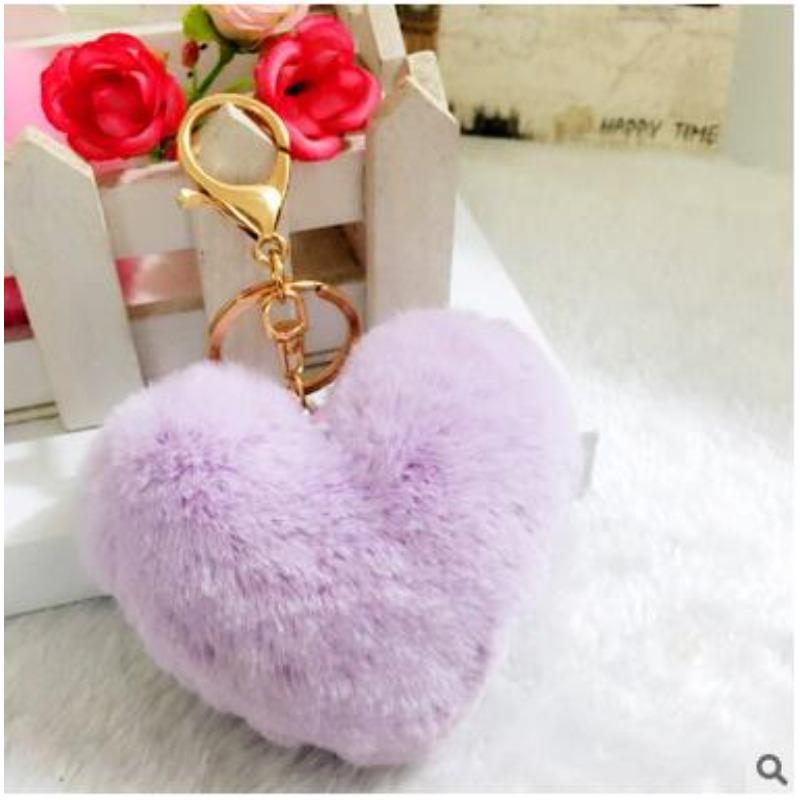 Výprodej Ručně vyráběná kožešinová bambulka na klíčenky Králičí kožešinová koule Klíčenky Držák na klíče Ozdoby na telefon Kabelka Šperky Doplňky