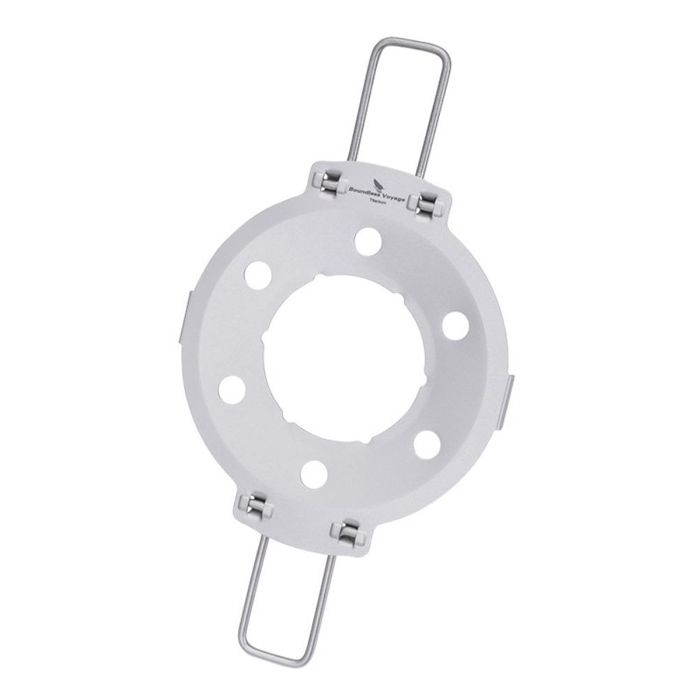 Portable Tea Strainer Lightweight Coffee Dripper Holder New Titanium Coffee Filter Bracket Set