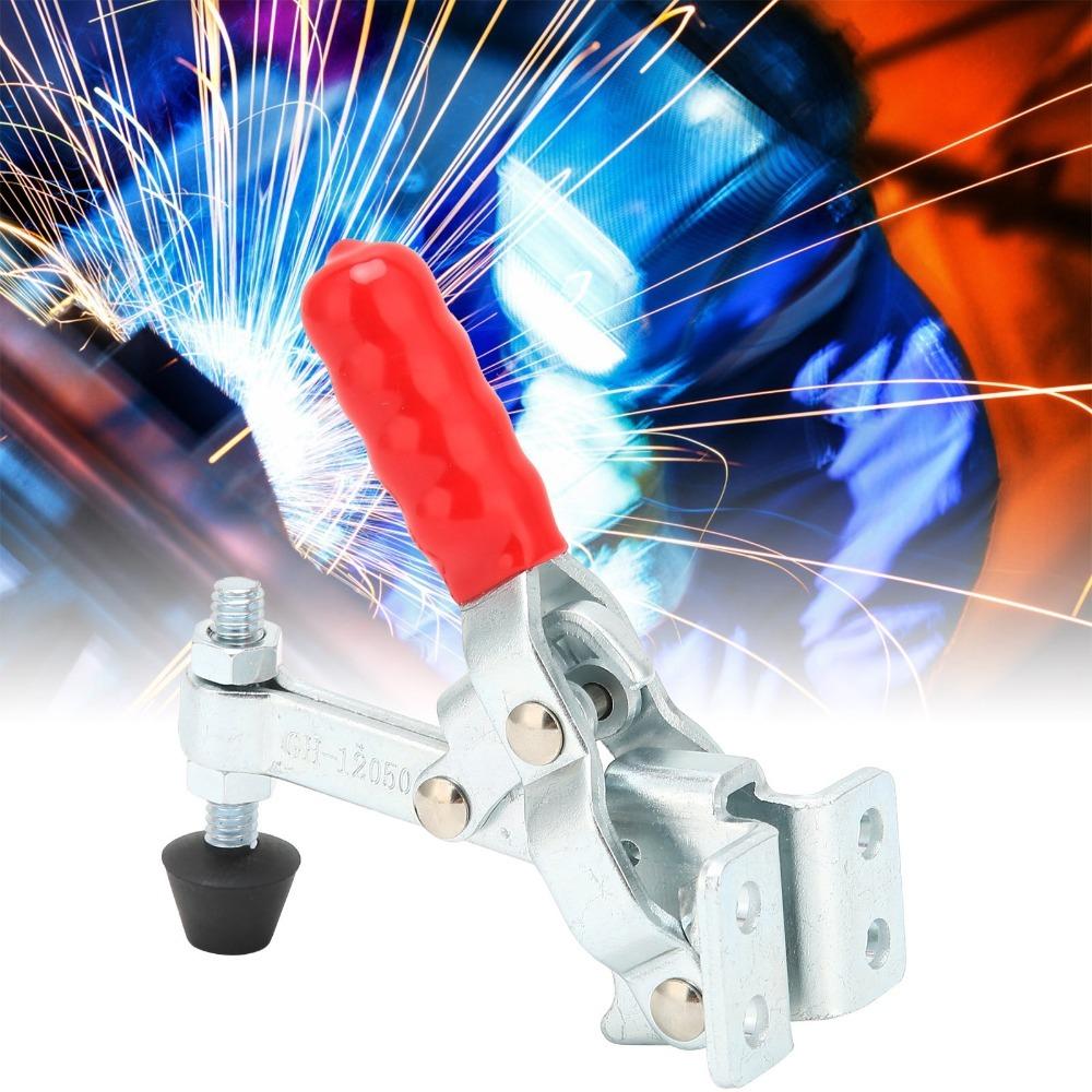 

Adjustabl Welding Fixture Clamp Durable Vertical Toggle Clamp Tool Toggle Clamp Industrial