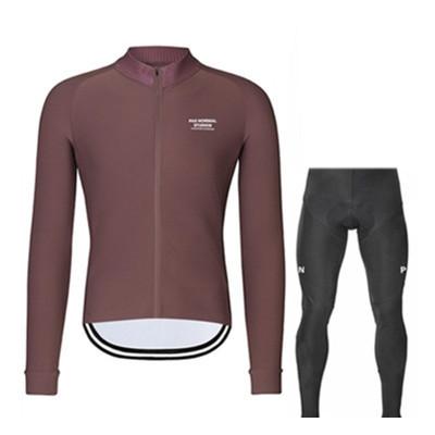 Autumn and Winter Long-sleeved Cycling Shirt Mountain Road Cycling Suit Strap Set 2026 Autumn Breathable Cycling Suit Set