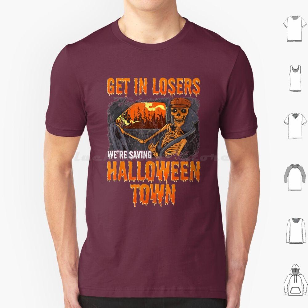 Halloweentown And Chill T Shirt Cotton Men Women DIY Print Halloweentown Halloweentown University Halloween Halloweentown And