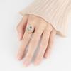 Sunflower Daisy Bee Spinner Ring For Women Adjustable Open Minimalist Personality Jewelry