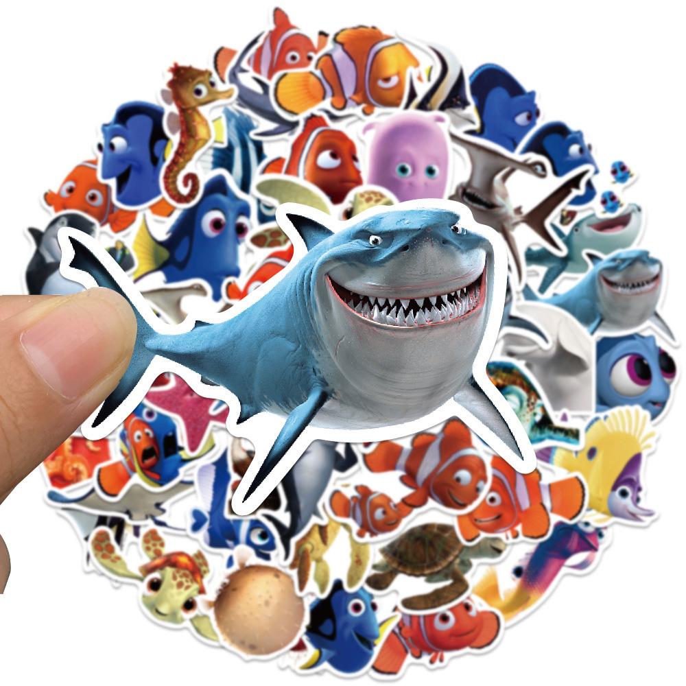 10/30/50 Pezzi Adesivi Carini Film Alla Ricerca di Nemo Pesce Pagliaccio Cartoni Animati Decalcomanie Diario Scrapbooking Fai da Te Bicicletta Ricompensa Adesivo Cartone Animato