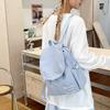 Schoolbag Plaid Sweet Girl Backpack 1011 New Simple Niche Commuter Light Versatile Backpack