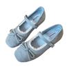 Gentle Mary Jane shoes women's 2025 retro summer French single shoes skirt shallow mouth new simple versatile single shoes