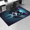 "Dark Butterfly Skull Tattoo Design Art Print"Office Mat Home Decor Office Desk Chair Carpet for Office Ph130