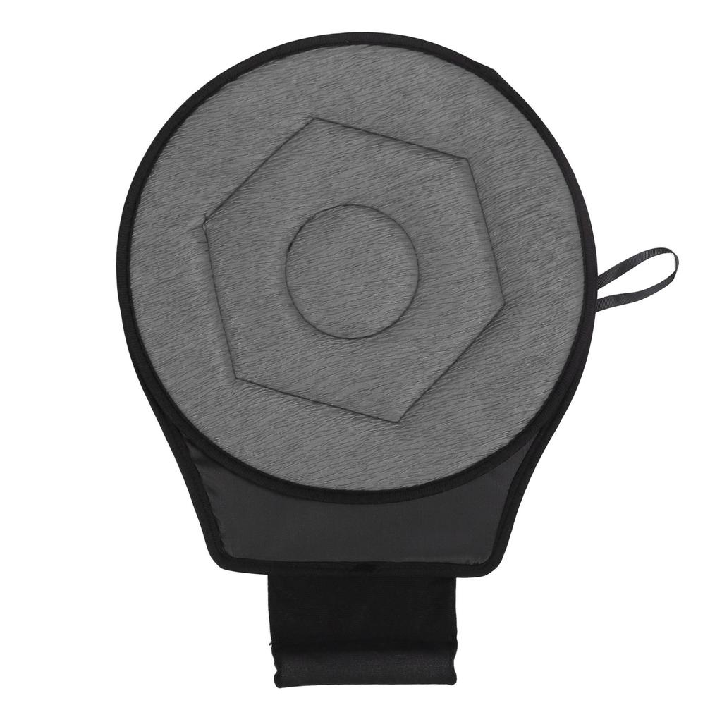 Round Car Cushion 360 Degrees Rotating Geometric Rhombic Shape Portable Rotating Seats Cushion for E