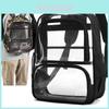 Klarer PVC-Schulrucksack mit mehreren Taschen, wasserdichtes Design für Schüler