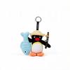 Portachiavi Peluche Pinguino Originale Bambola Ornamento per Zaini
