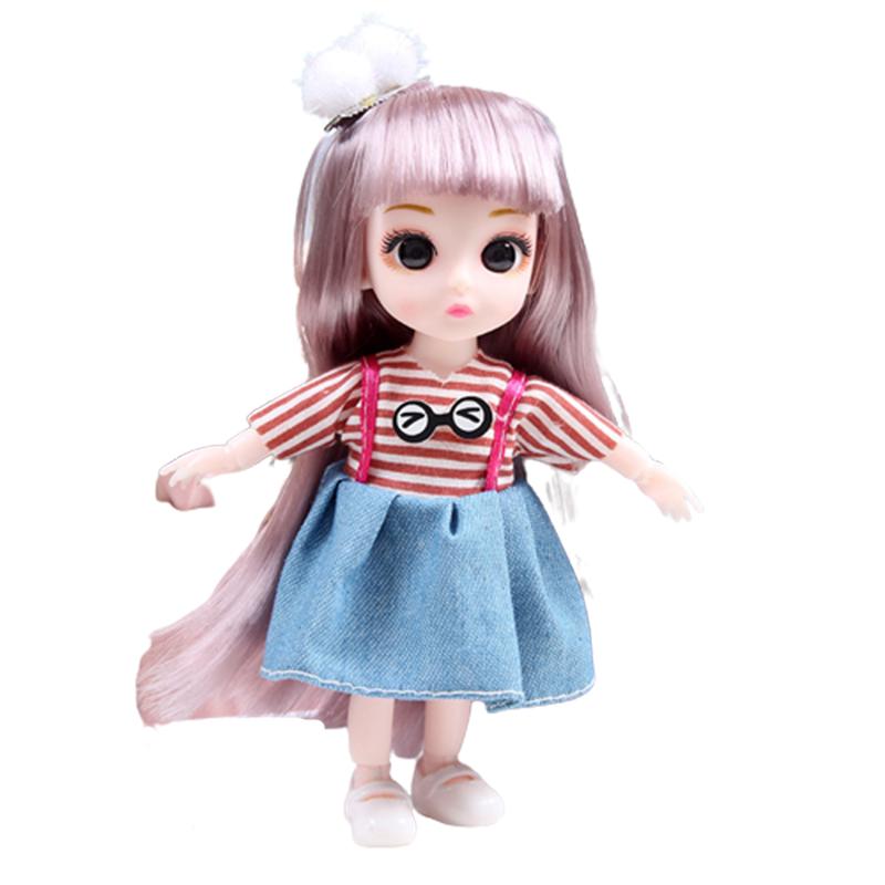 Bjd 66in Princess Dolls Movable Joints  Mini Model Toys Kids Birthday Gift