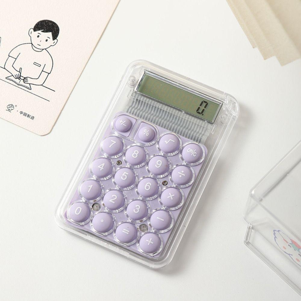 

Калькулятор ABS Канцелярські товари Електронний калькулятор Високоякісний калькулятор солодкого кольору фіолетовий