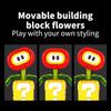 Non-Toxic Flame Flower Moc Building Bricks Set Creative Technical Stem Toys Advanced Assembly Model Diy Challenge Gift For Adults Kids