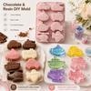 Transportation Theme Mousse Cake Mold Reusable Baking Mould New Chocolate Dessert Mold  DIY Baking