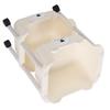 Storage Cart with Caster Wheels High Capacity Rolling Trolley Cart for Bathroom Kitchen Classroom Narrow Places