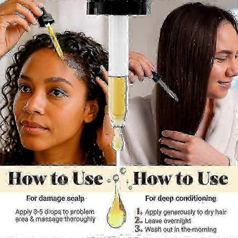 1-5x Strands Organic Batana Oil for Hair Growth for All Hair Types 60ml