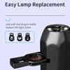 5V Projection Lights Planet Moon Lamp USB Night Light Halloween Christmas Ambiance Skull Ghost Switchable Pattern Projection