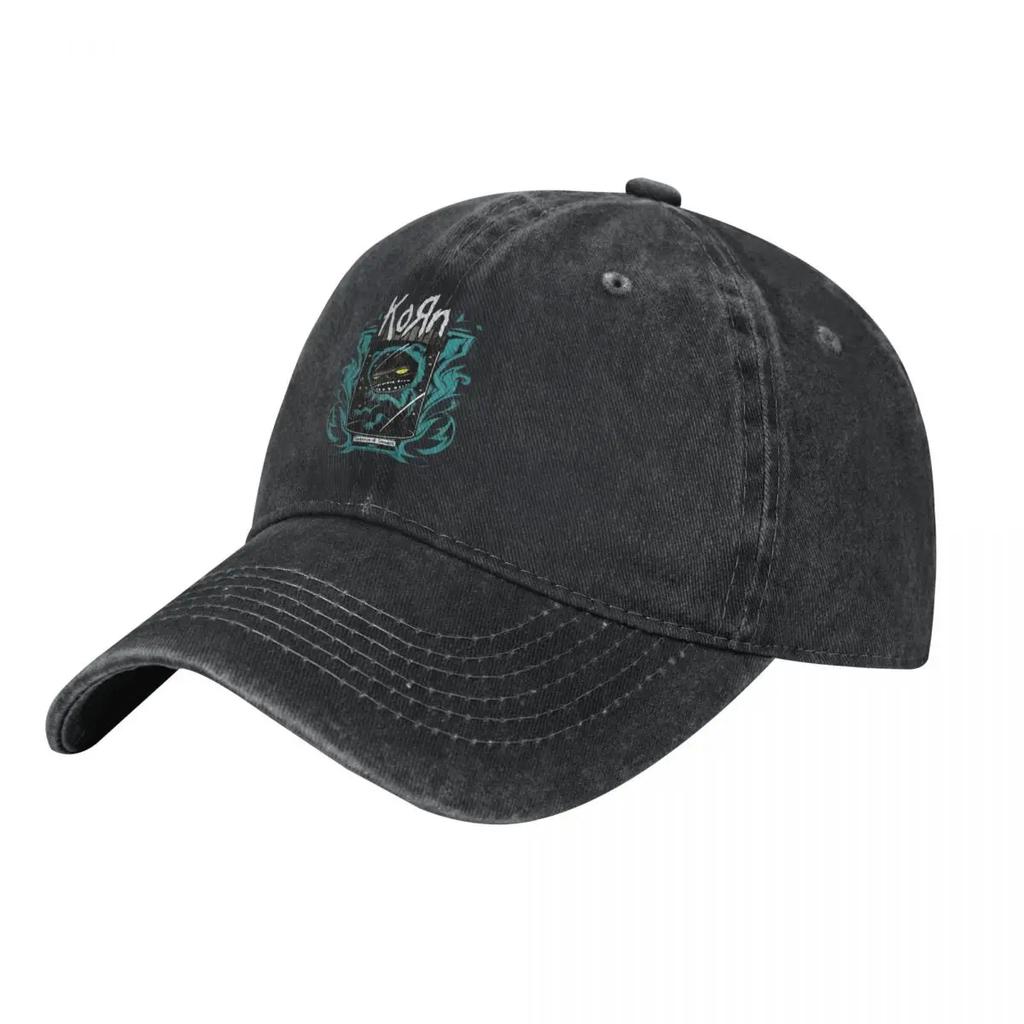Korn Band KORN Demin Cap Lightweight Summer Hat Mens Baseball Cap