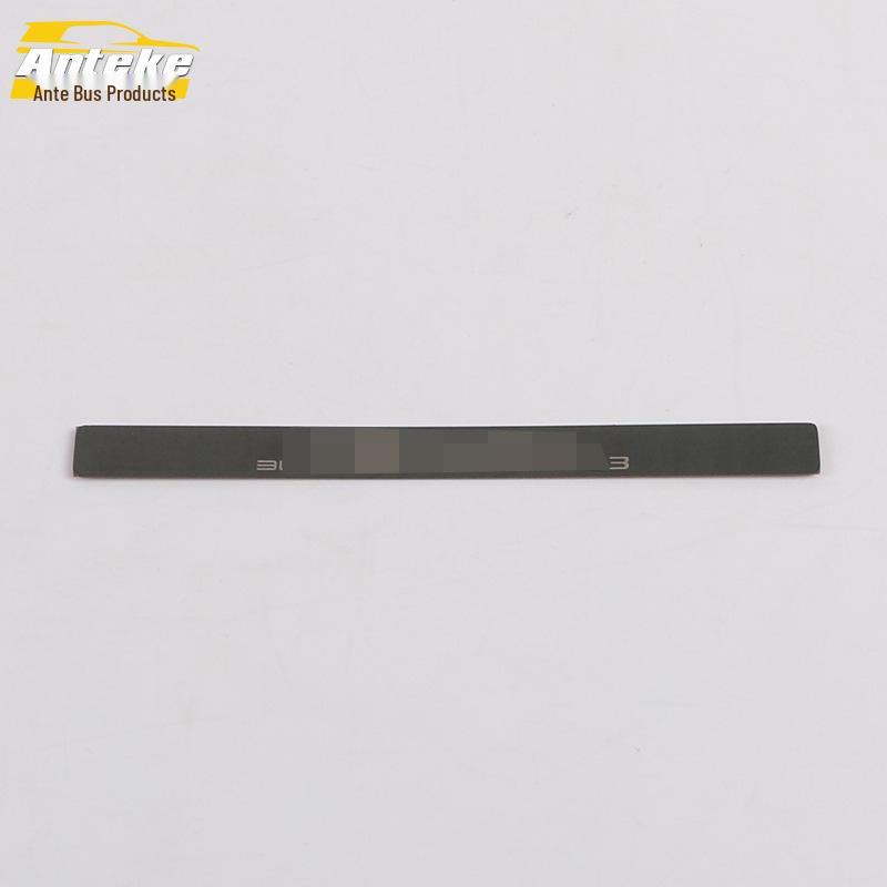 Ankai Stainless Steel E3 Rear Guard Plate and Trunk Protection Sequin Sticker