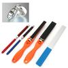 5pcs Manual Sandpaper Stick Semicircle Sanding Paper Roll Bar Jewelry Polishing Tool