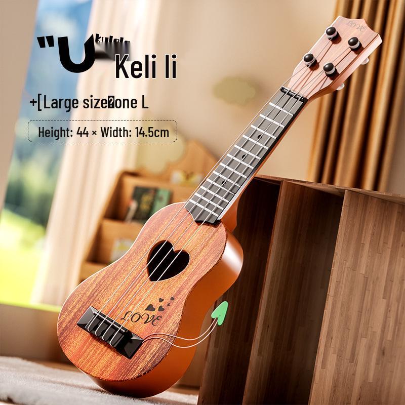 Realistic Guitar Playable Ukulele Toy for Children's Musical Education