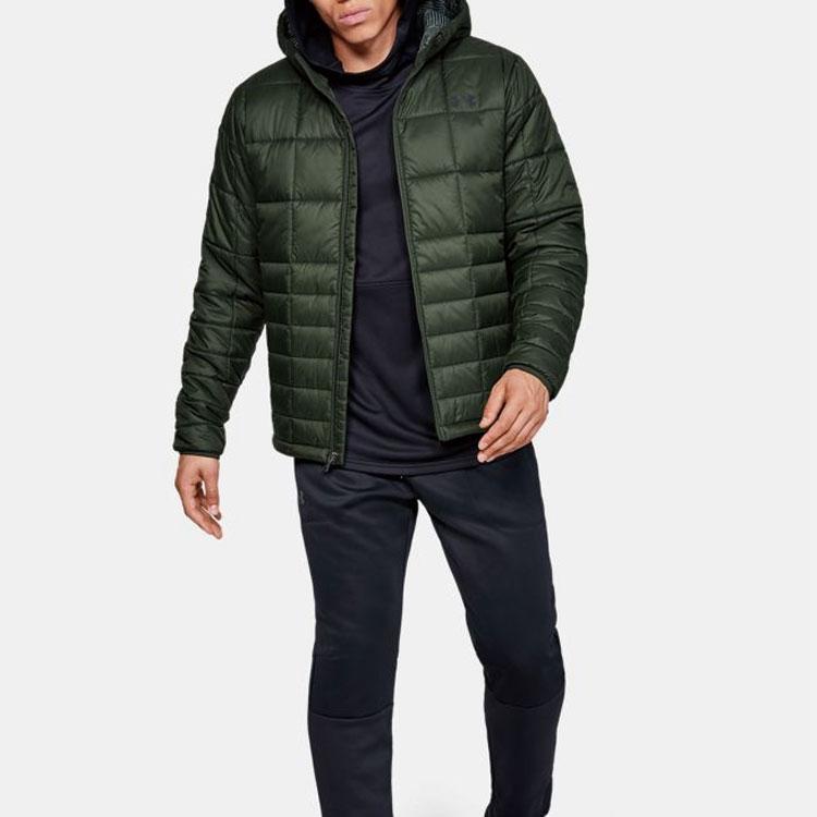 Under Armour Sportliche Kapuzenjacke Herren Oberbekleidung Dunkelgrün 1342740-310