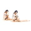 Hot Anime One Piece Figures Boa Hancock Sitting Posture Swimsuit Luffy Instant Noodles Car Decoration PVC Model Doll Toy