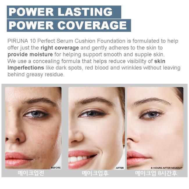 Cocoyoung Zestaw 5 sztuk bazowego makijażu podróżnego Piruna (Mini)