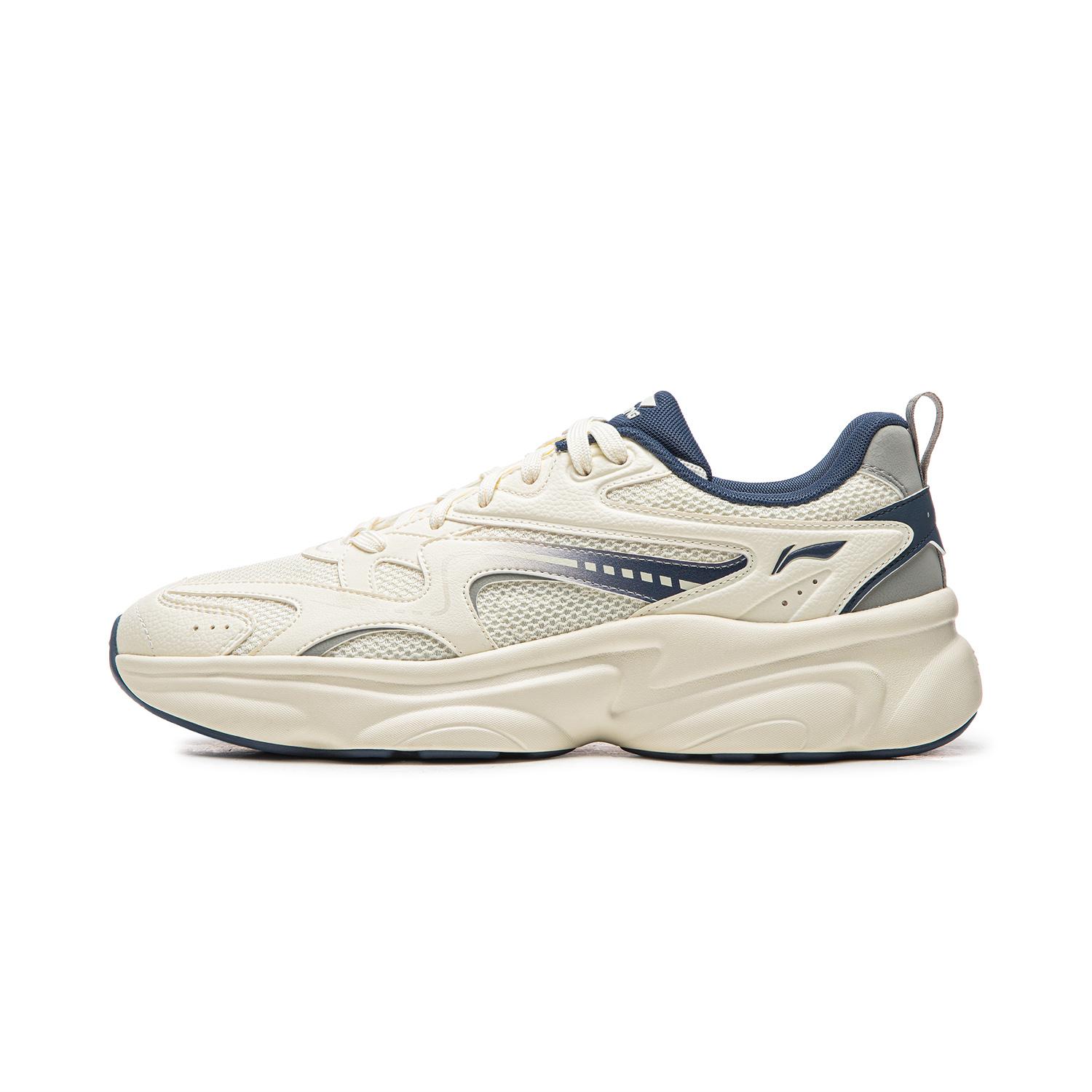 

Li Ning Молочный Кокос Низкие Повседневные Кроссовки Мужские Экрю AGCW115-5 40