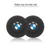 E90 Auto Für BMW 2 Stück Auto-Getränkeuntersetzer Wasserbecherhalter Polster Becherhalter-Schlitz Rutschfeste Matte Für bmw e46 e39 e90 e60 e30 f10 f11 f20 f30 g20 g