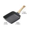 Japanese Rectangular Non Stick Frying Pan, Pan Non Stick Wheat Rice Stone Frying Pan, Anti Scalding Handle, Small Frying Pans