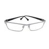 RSINC Full Rim Frame/Eyeglass/Spectacle, Optical, for Men and Silver Black WP-S 56-17-141 SUGAT