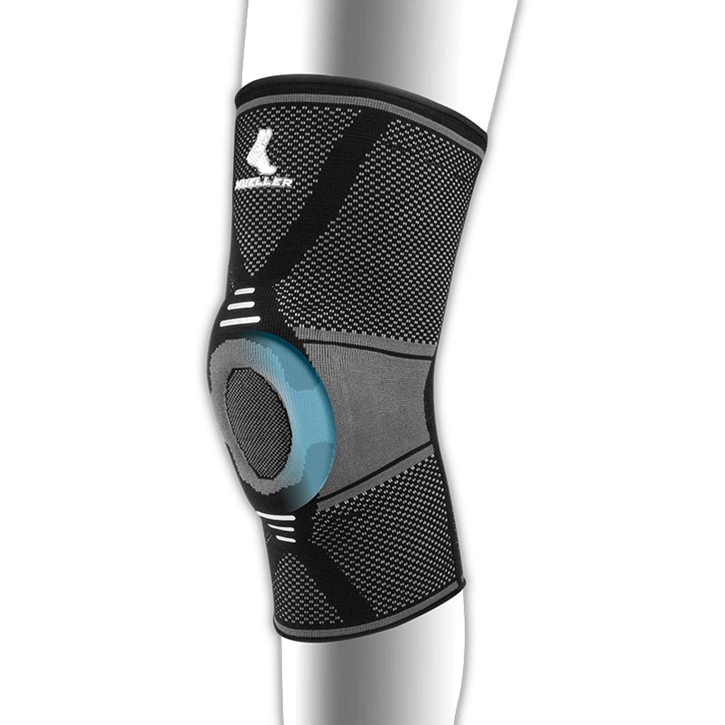 Mueller Omniforce Knee Support Medium circumference Authentic Japanese Product K700, (Knee 35-40cm), Ambidextrous, 55142,