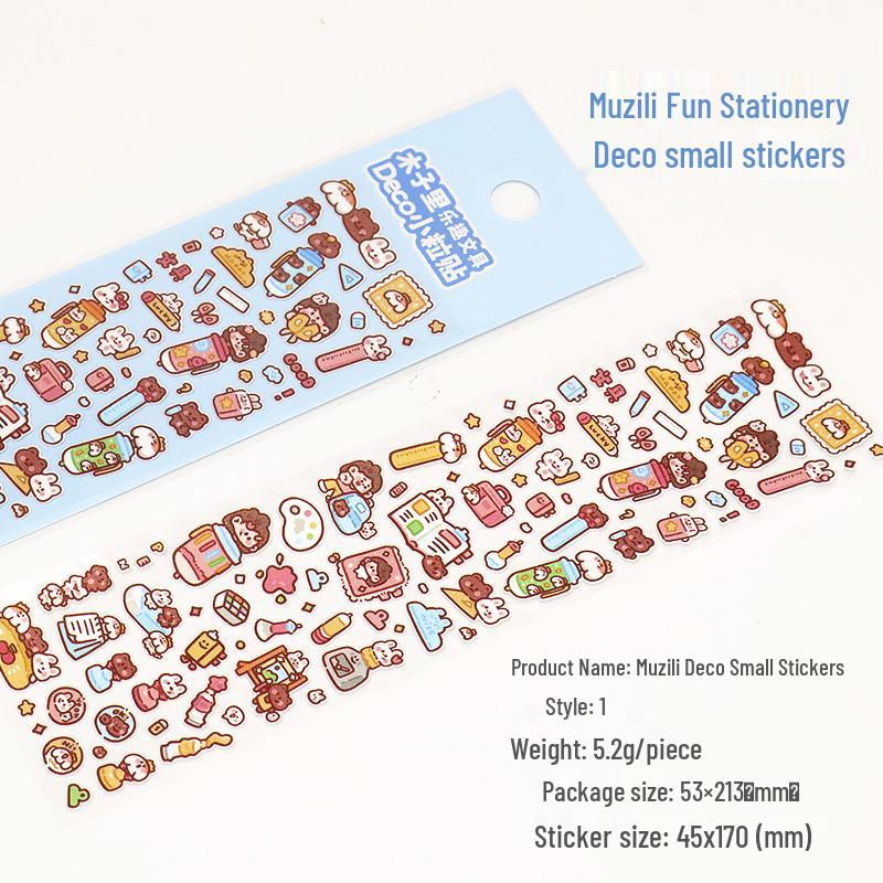 Muzili Deco Dot Stickers - Little Nose Ga - M5 Journal Decoration