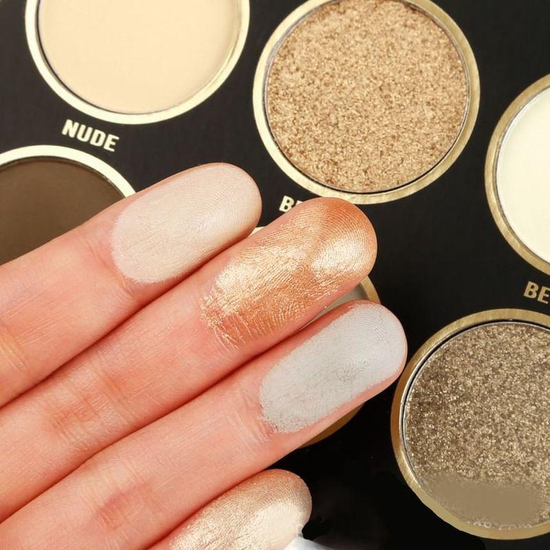 DE'LANCI - 12 Farben Nude Smoky Palette