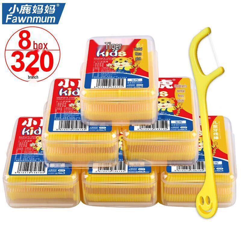 

Little Deer Mom Smile Kids Dental Floss Sticks