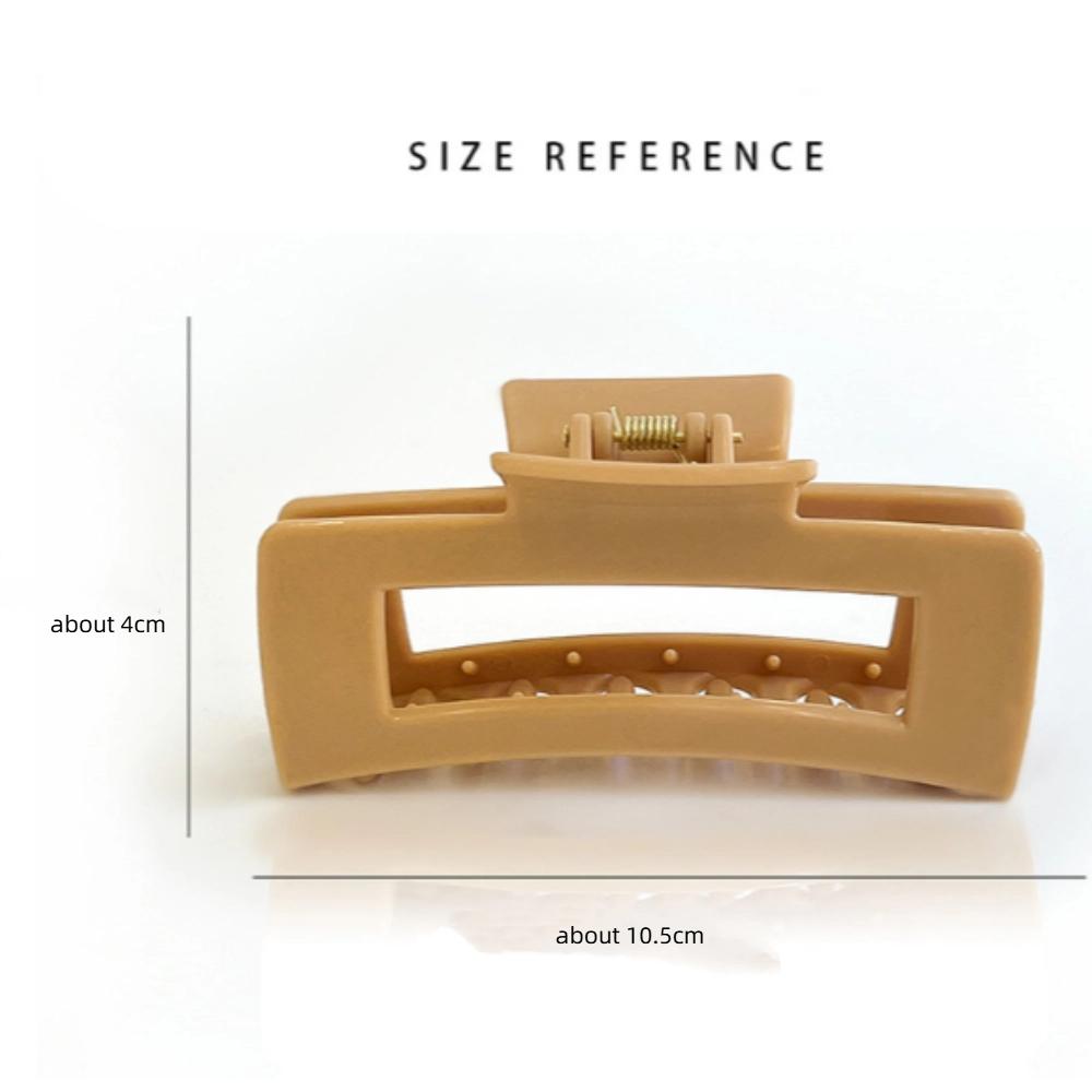 Flexible Ponytail Hairpins Comfortable Hair Clips Trendy Unsnappable Claw Clip For Women