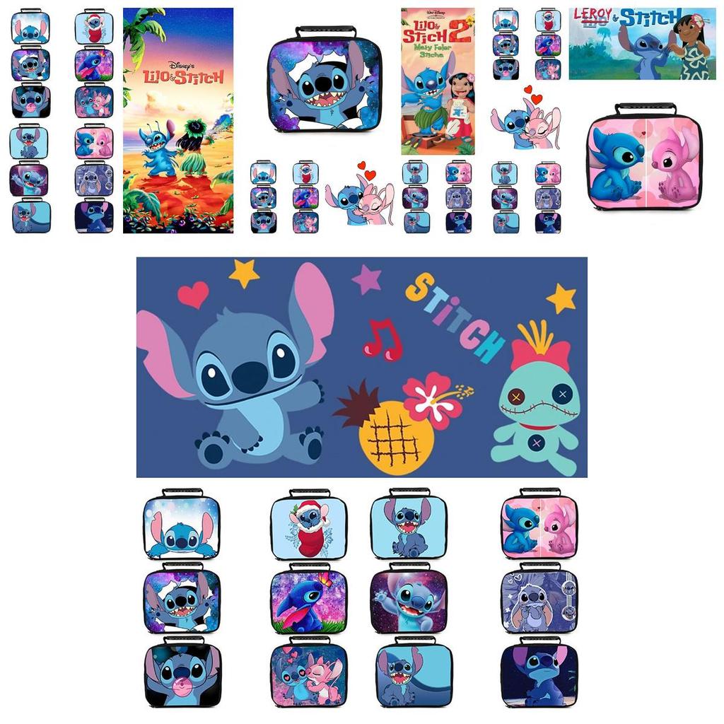 Cute Stitch Lunch Bag For Teenagers Perfect For Picnics And School!
