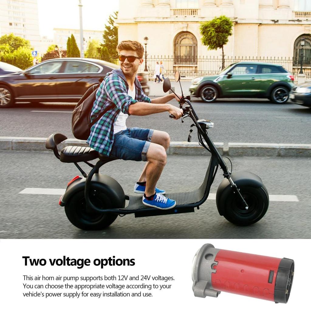 Air Horn Air Pump,/24V 150db Truck Air Trumpet Horn - Super Loudhoe Air Horn