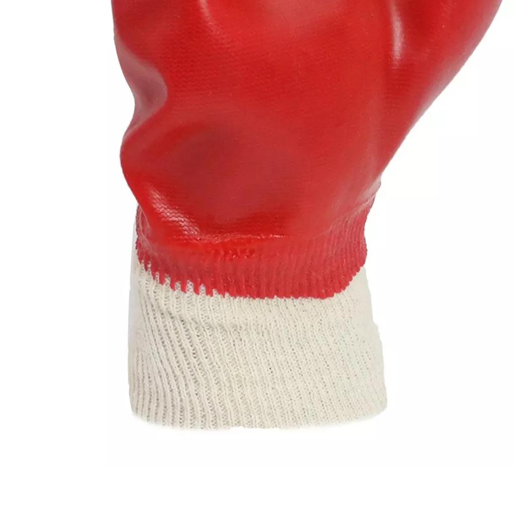 Kingfisher Red Rubber Glove Knit Wrist