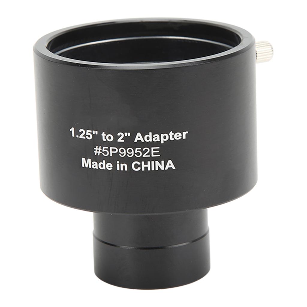1.25 To 2 Telescope Adapter Telescope T Ring Aluminum Alloy 1.25in Port To 2in Port Adapter for Astronomical Telescope