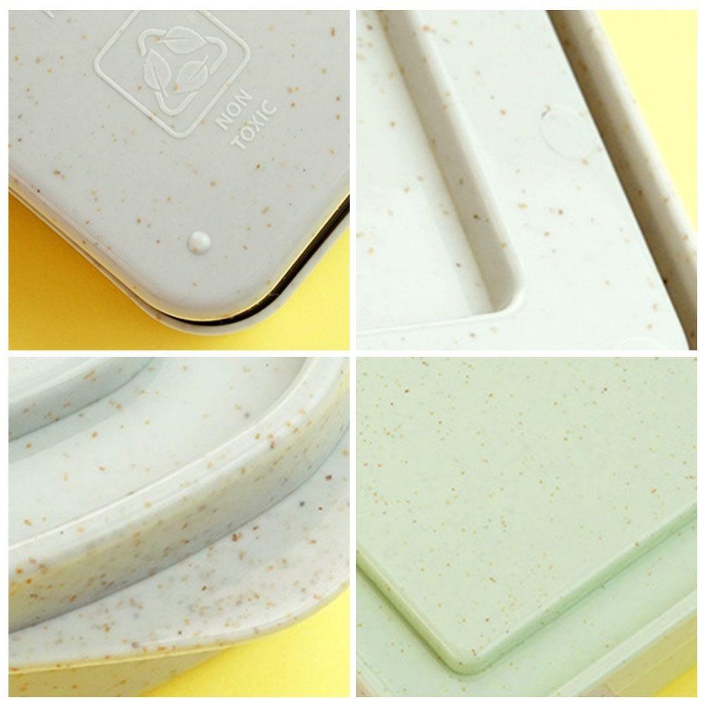 With Lid Toast Shape Lunch Box Portable Food Container New Snack Storage Box Kitchen Storage