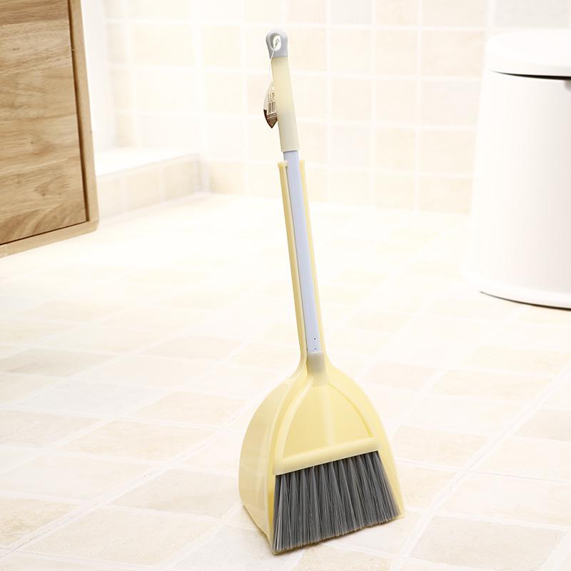 Kids' Mini Cleaning Set: Broom, Dustpan & Mop Toy for Playhouse or Kindergarten