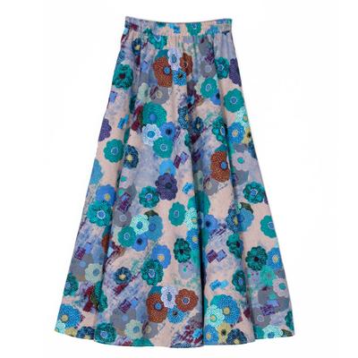 Móda Oblečení Dlouhé sukně Ženy Oblečení Ležérní Vintage Elegantní Léto Etnický styl Bavlna Povlečení Bohemian Streetwear Y2k Sukně