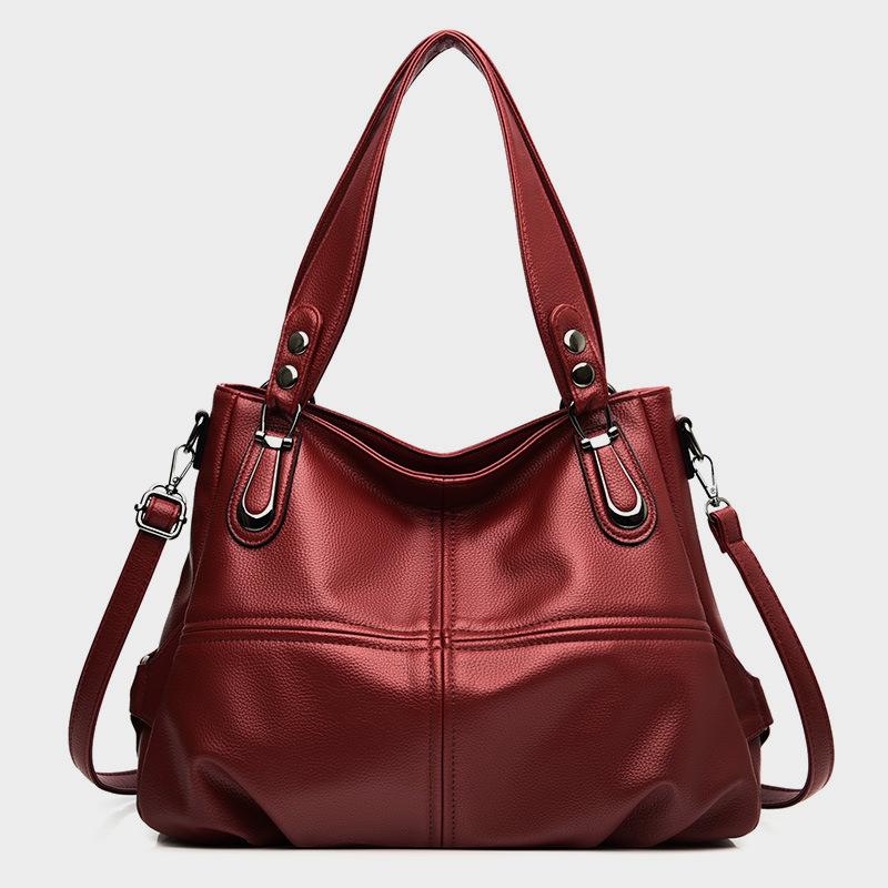 Retro Women's Shoulder Bag New Casual Large-capacity Portable Tote Bag Versatile Practical Commuter Messenger Bag