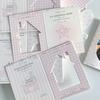 10Pcs/Pack Hollow Window Folding Back Card Kpop 3 Inch Photocard Holder Diy Small Card Decorative Packaging Material