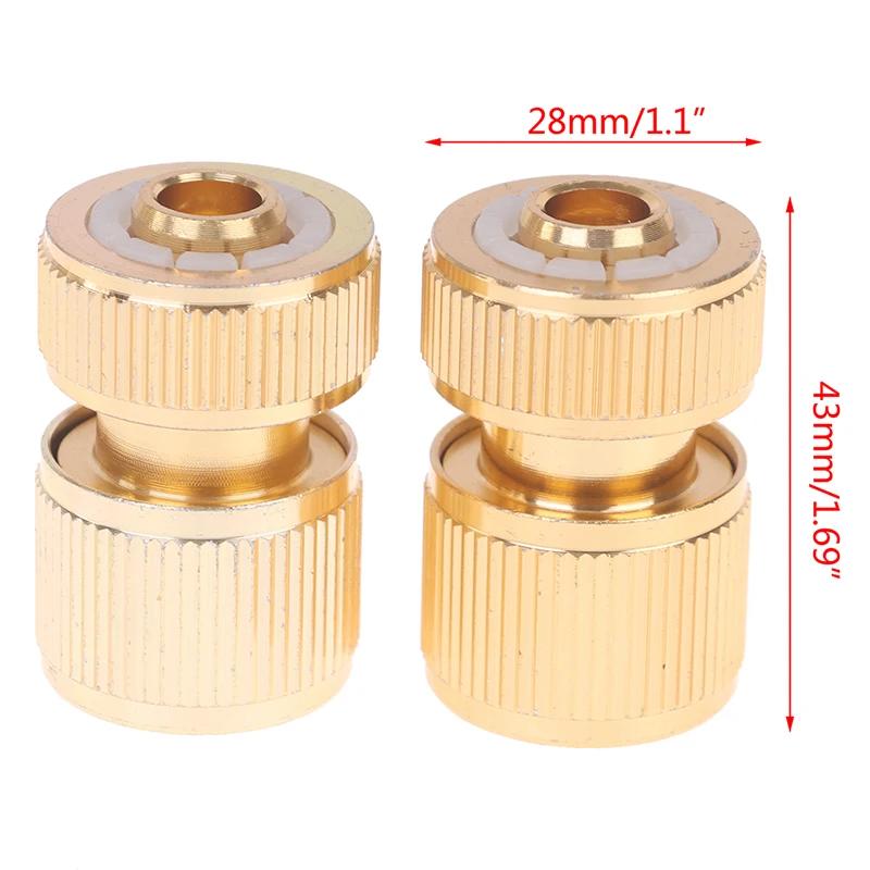 1/2" Quick Connect Hose Coupling, High Pressure Garden Irrigation & Car Wash Connector, 1/2/3Pcs Hydraulic Coupler